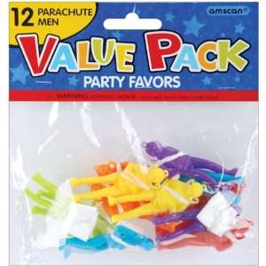  Party Favors 12/Pkg Parachute Men