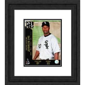  Framed Jermaine Dye Chicago White Sox Photograph Sports 