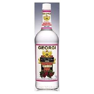  Georgi Vodka Raspberry 1.75L Grocery & Gourmet Food