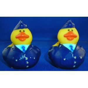  2 Air Force Rubber Duckys [Toy] 