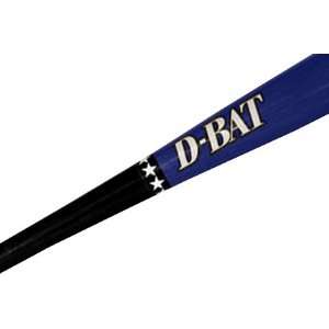  D Bat Pro Cut A27 Two Tone Baseball Bats BLACK/ROYAL BLUE 