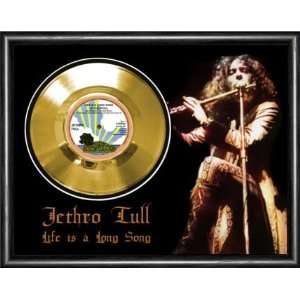  Jethro Tull Life Is A Long Song Framed Gold Record A3 