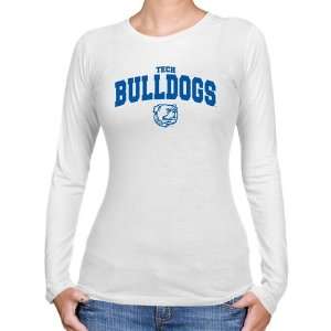  NCAA Louisiana Tech Bulldogs Ladies White Logo Arch Long 