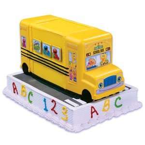  Sesame Street School Bus Cake Kit 