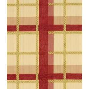  Beacon Hill Plaid Chenille Sage Red Arts, Crafts & Sewing