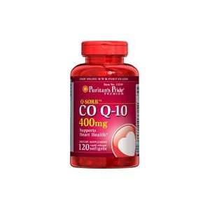  Q Sorb CO Q 10 400 mg 400 mg 120 Softgels Health 