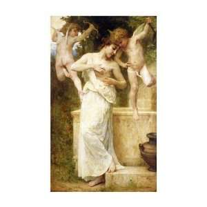  William Adolphe Bouguereau   Blessures Damour Giclee 