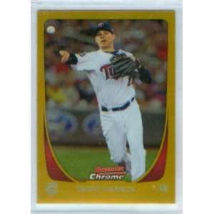 Danny Valencia 2011 Bowman Chrome Baseball Gold Refractor Card #40/50 