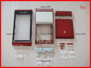Full Housing Cover Case For Sony Ericsson Satio U1 RED  