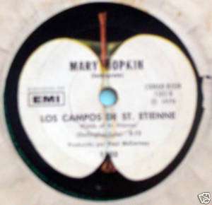 MARY HOPKIN QUE SERA SERA CAMPOS Beatles ARGENTINA 7  