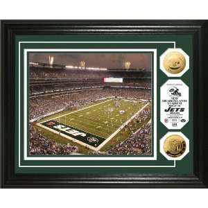  Jets Stadium 24KT Gold Coin Photo Mint   NFL Photomints 