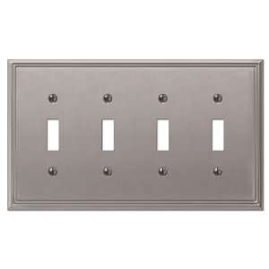 Jackson Deerfield Manufacturing Metro Line 4 Toggle Switchplate 