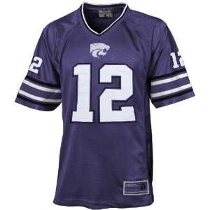   Wildcats #12 Purple Prime Time Football Jersey