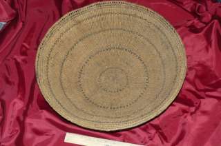 Old Southwest Type Fancy Handmade Pattern Basket  