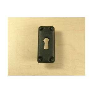  Century Hardware Keyplate, 32mm Drill Centers, Matt Black 