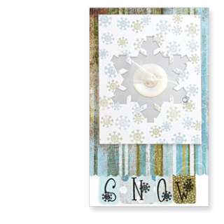 MSE Clear Stamps FROSTY SNOWMAN My Sentiments Exactly  