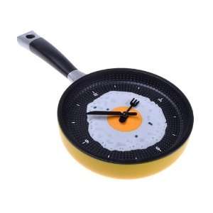  Special Creative Omelette Pan Kitchen Fried Egg Wall Clock 