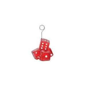  Red Dice Balloon Weight