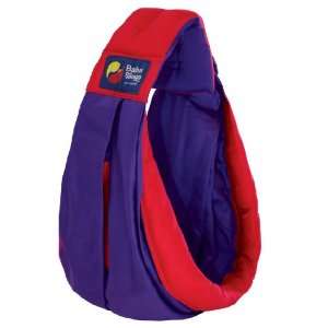  Baba Slings 2 Tone Baby Carrier, Purple/Red Baby