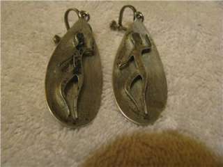 JORGE CHATO CASTILLO, Dancer Earrings,Modernist style  