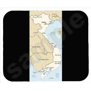  Vietnam Map Mouse Pad