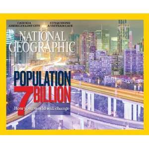  Geographic Magazine January 2011 Population 7 Billion Various Books