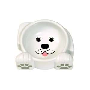  Dog Bowl Feeding Dish   Dog Face Design