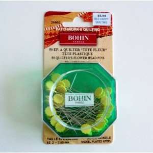  Bohin 50 Quilters Flower Head Pins