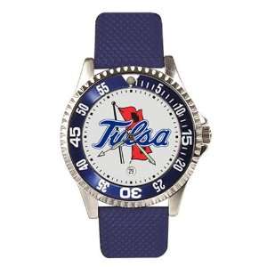  Tulsa Golden Hurricane Mens Competitor Watch W/Leather 
