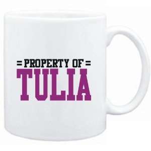 Mug White  Property of Tulia  Female Names  Sports 