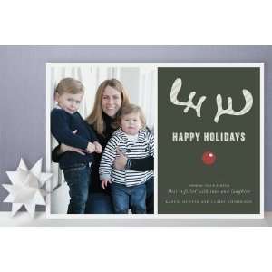  Joyeux Noel + Reindeer Holiday Photo Cards Health 