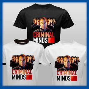 Criminal Minds TV Show T Shirt Tee S M L XL 2XL 3XL  