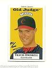   DRISKILL 1996 T96 OLD JUDGE ON CARD RC AUTO #9 CLEVELAND INDIANS