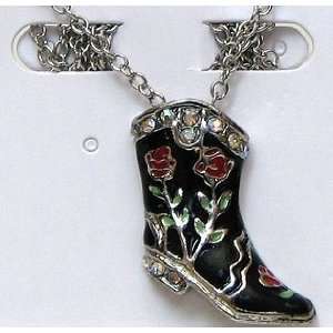  Best Quality  Black Boot Necklace Patio, Lawn & Garden
