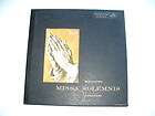 BEETHOVEN MISSA SOLEMNIS TOSCANINI 1954 RCA VICTOR LM6013 RED SEAL 2 