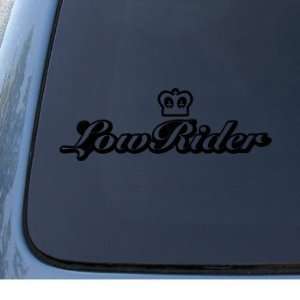LOW RIDER 2   Vinyl Car Decal Sticker #1280  Vinyl Color Black