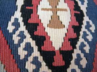 Turkish Rug Kilim Hand Woven Wool Kelim hand Knotted 87 x 45  