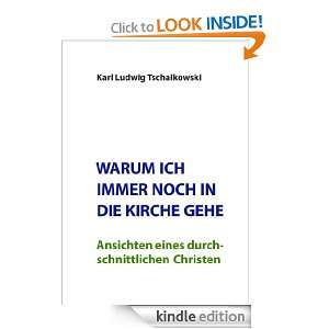   (German Edition) Karl Ludwig Tschaikowski  Kindle Store