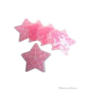  Pink Star Anti Non Slip Bath Shower Mats Stickers