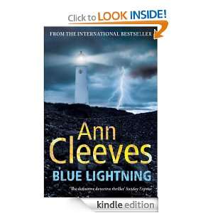 Blue Lightning Ann Cleeves  Kindle Store