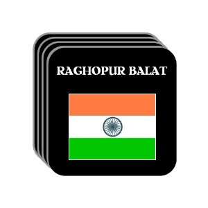  India   RAGHOPUR BALAT Set of 4 Mini Mousepad Coasters 