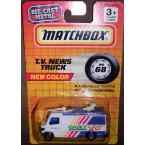    1993 MATCHBOX MOBILE ROCK TV T.V. NEWS TRUCK MB68 Toys & Games