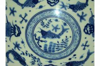 Chinese QingKangXi Porcelain Fish Bowl  