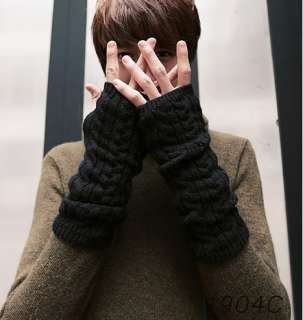 mas Gifts Asian Popular Mens Fingerless Long Gloves 4 Colors Free 