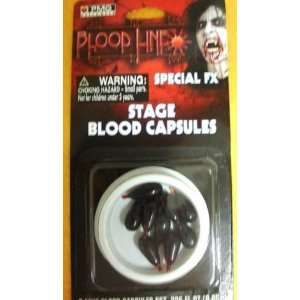   Theatrical Stage Blood Capsules Fake Vampire Make up Costume Accessory