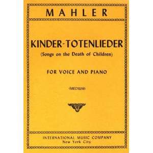  Kindertotenlieder (Songs on the Death of Children 