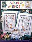 Sugar And Spice are Made of Poems Cross Stitch Charts Children Nursery 