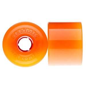  Seismic Hot Spot Skateboard Wheels 4pk 77a   Orange 