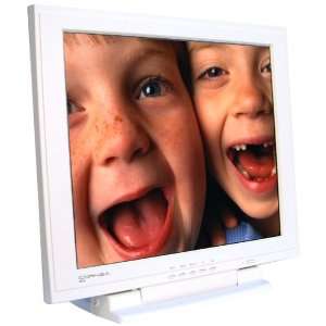  Cornea MP704 17 LCD Monitor, white Electronics
