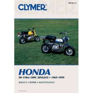  CLYMER REPAIR MANUAL HONDA 50 110CC, OHC SINGLES 65 99 